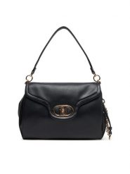 Liu Jo Torebka Ecs M Hobo AA5018 E0037 Czarny. Czarne torebki do ręki damskie Liu Jo, bez wzorów, ze skóry, bez dodatków. Za 399.99 zł.