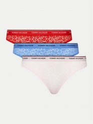 Tommy Hilfiger Komplet 3 par fig klasycznych UW0UW04897 Kolorowy. Figi damskie Tommy Hilfiger, s, bez wzorów, z syntetyku. Za 219.99 zł.