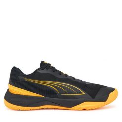 Buty halowe Puma. Czarne buty sportowe męskie Puma, bez zapięcia. Za 239.99 zł.