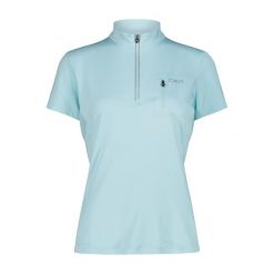 Damski jersey CMP. Białe koszulki sportowe damskie CMP, bez wzorów, z jersey, rowerowe. Za 204.00 zł.