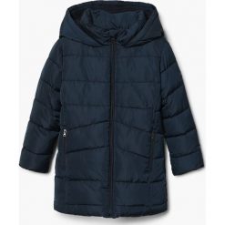 Mango Kids - Kurtka dziecięca puchowa Alilong3 104-164 cm. Czarne kurtki i płaszcze dla dziewczynek Mango Kids, z poliesteru. Za 139.90 zł.