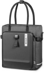 Damska torebka rowerowa SHAD Daily Tote Bag 16L Klickfix Wybierz kolor: London Grey. Szare torebki do ręki damskie Shad, bez wzorów, bez dodatków. Za 624.83 zł.