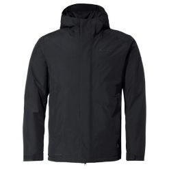 Kurtka turystyczna VAUDE Rosemoor II. Czarne kurtki męskie Vaude, m, bez wzorów, z materiału, sportowe, bez kaptura. Za 839.80 zł.