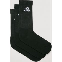 Adidas Performance - Skarpetki (3-pack). Czarne skarpety damskie adidas Performance, z bawełny. W wyprzedaży za 39.90 zł.