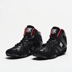 Buty bokserskie męskie LEONE 1947 Luchador. Czarne buty sportowe męskie LEONE 1947, bez zapięcia. Za 269.99 zł.