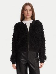 French Connection Kardigan 78ZBU Czarny Regular Fit. Czarne kardigany damskie French Connection, s, bez wzorów, z syntetyku. Za 399.99 zł.