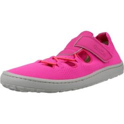 Sandały FRODDO G3150296 Rose. Czerwone sandały damskie Froddo, bez wzorów, z tkaniny, bez obcasa, bez zapięcia. Za 314.99 zł.