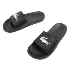 Buty klapki męskie Lacoste Serve Slide 0.0. Czarne klapki męskie Lacoste, sportowe. Za 167.20 zł.