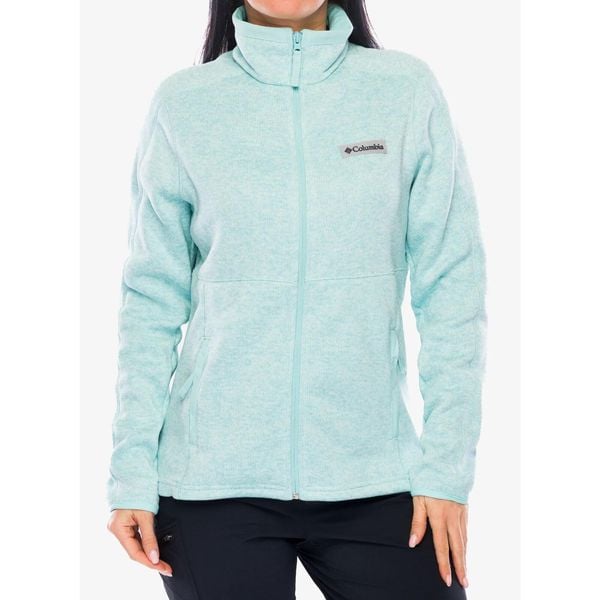 Bluza rozpinana damska Columbia Sweater Weather Full Zip II. Zielone bluzy damskie Columbia, s, bez wzorów, bez kaptura. Za 308.99 zł.