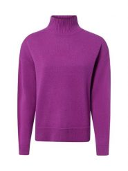 Marie Lund sweter merino Kobiety Wełna lila, L. Swetry damskie Marie Lund, l, bez wzorów, z wełny, bez kołnierzyka, bez ramiączek, bez kaptura. Za 349.95 zł.