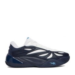 Sneakersy Reebok. Niebieskie buty sportowe męskie Reebok, bez zapięcia, do koszykówki. Za 529.99 zł.
