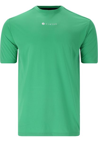 T-shirt Virtus Rey Performance. Zielone t-shirty męskie VIRTUS, l, bez wzorów, z materiału, eleganckie, bez kołnierzyka. Za 140.00 zł.