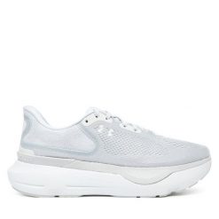 Buty do biegania Under Armour. Szare obuwie sportowe damskie Under Armour, bez wzorów, do biegania. Za 359.99 zł.