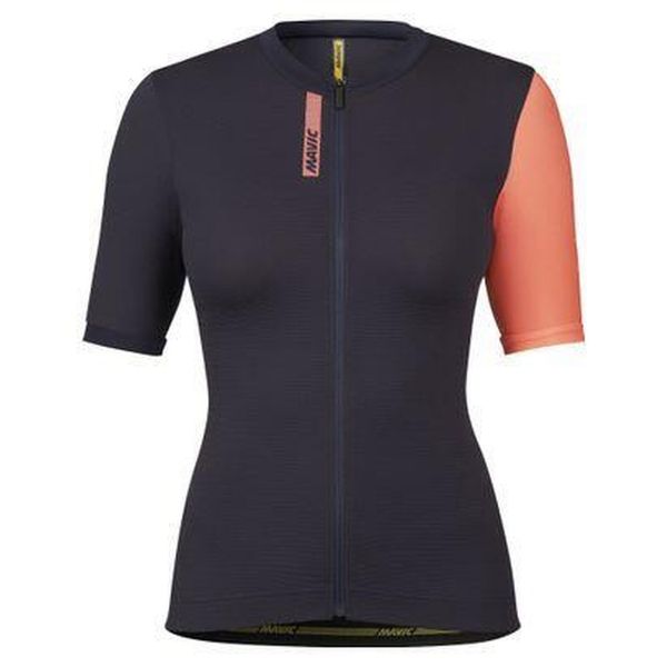 Damski jersey Mavic Essential. Brązowe koszulki sportowe damskie MAVIC, bez wzorów, z jersey, bez kołnierzyka, bez ramiączek, rowerowe. W wyprzedaży za 312.50 zł.