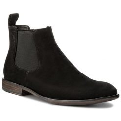 Sztyblety Vagabond Shoemakers. Czarne botki męskie Vagabond Shoemakers, bez wzorów, bez zapięcia. Za 409.99 zł.