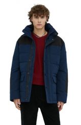 WRANGLER BODYGUARD MĘSKA KURTKA ZIMOWA NAVY W4B2WW114 112320200. Niebieskie płaszcze męskie Wrangler, na zimę, l, bez wzorów, z jeansu, klasyczne, długie, bez kaptura. W wyprzedaży za 219.99 zł.