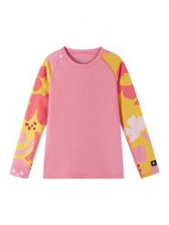 Reima Koszulka do pływania Sukeltaja 5200140A Różowy. Czerwone t-shirty i topy dla dziewczynek Reima, bez wzorów, z syntetyku, bez ramiączek. Za 129.99 zł.