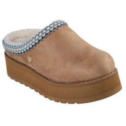 Kapcie damskie Skechers 114610-CSNT 38,5. Brązowe kapcie damskie Skechers, bez wzorów. Za 163.99 zł.