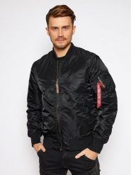 Alpha Industries Kurtka bomber Ma-1 Vf 59 Long 168100 Czarny Slim Fit. Czarne kurtki męskie Alpha Industries, m, bez wzorów, z syntetyku, bez kaptura. Za 579.99 zł.