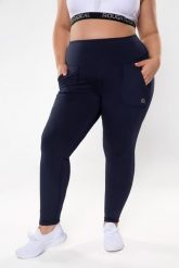 Legginsy fitness damskie Rough Radical Cosy Plus size. Czarne legginsy sportowe damskie ROUGH RADICAL, l, bez wzorów, z dzianiny, z podwyższonym stanem, długie, na fitness i siłownię. Za 159.90 zł.