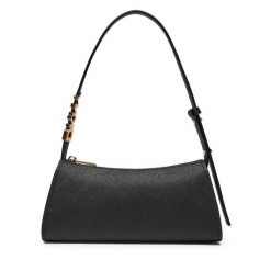 Torebka DKNY. Czarne torebki do ręki damskie DKNY, bez wzorów, klasyczne, bez dodatków. Za 489.99 zł.