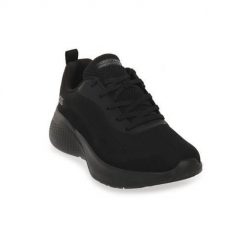 Buty do chodzenia damskie Skechers Bobs Infinity. Czarne obuwie sportowe damskie Skechers, bez wzorów, z dzianiny, trekkingowe. Za 355.00 zł.
