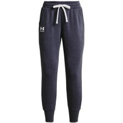 Spodnie dresowe damskie Under Armour Rival Fleece Joggers. Zielone spodnie dresowe damskie Under Armour, xl, bez wzorów, z dresówki, trekkingowe. Za 104.00 zł.