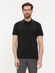Boss Polo Paule 4 50506195 Czarny Slim Fit. Czarne koszulki polo męskie Boss, m, bez wzorów, z bawełny, bez ramiączek. Za 379.99 zł.