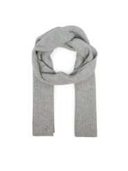 Calvin Klein Szalik LV04F8119G Szary. Szare czapki i kapelusze damskie Calvin Klein, bez wzorów, z syntetyku. Za 329.99 zł.