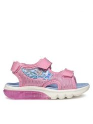 Geox Sandały J Ciberdron G J55MWA 0ASKN CE8E4 S Różowy. Czerwone sandały dziewczęce Geox, z materiału, bez zapięcia. Za 189.99 zł.