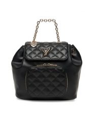 Guess Plecak J5YZ04 WGT10 Czarny. Czarne torby i plecaki dziecięce Guess, ze skóry. Za 269.99 zł.