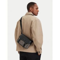 Saszetka Calvin Klein. Brązowe saszetki męskie Calvin Klein, młodzieżowe, małe. Za 409.99 zł.