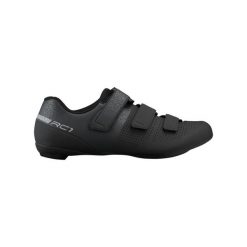 Buty rowerowe dla kobiet Shimano SH-RC102. Czarne obuwie sportowe damskie Shimano, bez wzorów, rowerowe. Za 489.90 zł.