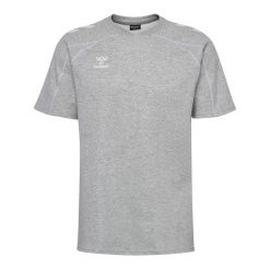 Koszulka Hummel Move 2.0. Szare koszulki sportowe męskie Hummel, bez wzorów, bez kołnierzyka, bez ramiączek, do piłki nożnej. Za 214.50 zł.