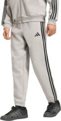 Adidas Spodnie męskie adidas Essentials 3-Stripes Fleece Tapered Cuffed szare KY4127 XL. Szare spodnie sportowe męskie Adidas, m, bez wzorów. Za 236.51 zł.