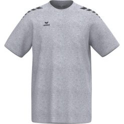 Erima Cmpt Wings T-shirt Grey Marl/black Junior. Szare t-shirty damskie 55PROTEC, m, bez wzorów, z jersey, klasyczne, bez kołnierzyka. Za 128.16 zł.