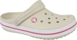 Crocs Crocs Crockband 11016-1AS beżowe 41/42. Brązowe klapki damskie Crocs, bez wzorów, sportowe, bez obcasa. Za 214.84 zł.