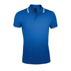Męska Koszulka Polo Pasadena. Białe koszulki polo męskie SOL'S, l, bez wzorów, z bawełny, bez ramiączek. Za 95.99 zł.