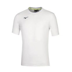 Koszulka Mizuno Team. Czarne koszulki sportowe męskie Mizuno, m, bez wzorów, z bawełny, bez kołnierzyka, bez ramiączek, na fitness i siłownię. Za 168.00 zł.