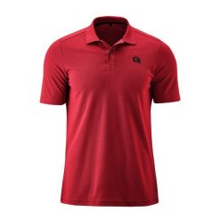 Polo Gonso Almas. Czerwone koszulki polo męskie Gonso, m, bez wzorów, eleganckie, bez ramiączek. Za 252.00 zł.
