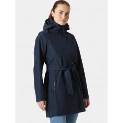 Płaszcz Przeciwdeszczowy Damski Helly Hansen Welsey II Trench. Niebieskie płaszcze damskie Helly Hansen, bez wzorów, eleganckie, bez kaptura. W wyprzedaży za 727.20 zł.