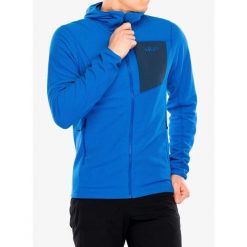 Bluza z kapturem męska Rab Tecton Hoody. Niebieskie bluzy męskie RAB, l, bez wzorów, z kapturem. Za 377.99 zł.