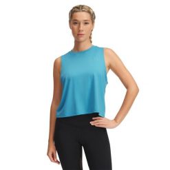 Damski tank top Under Armour Vanish Energy. Niebieskie obuwie sportowe damskie Under Armour, bez wzorów, na fitness i siłownię. Za 170.20 zł.
