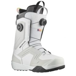 Buty snowboardowe męskie Salomon Dialogue Dual BOA Team. Białe buty sportowe męskie Salomon, bez zapięcia, snowboardowy. Za 1,399.00 zł.