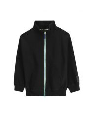 Coccodrillo Bluza WC5132201CBK Czarny Regular Fit. Czarne bluzy dla chłopców COCCODRILLO, bez wzorów, z bawełny, bez ramiączek, bez kaptura. Za 49.90 zł.