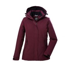Kurtka damska Killtec KOW 37 WMN JCKT. Brązowe kurtki damskie KILLTEC, bez wzorów, bez kaptura, trekkingowe. Za 479.99 zł.