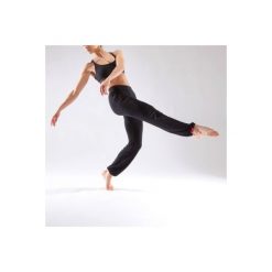 Spodnie do tańca damskie. Czarne spodnie sportowe damskie marki DOMYOS. Za 49.99 zł.