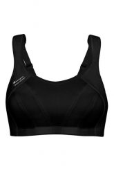Biustonosz treningowy Shock Absorber Active Multi. Czarne biustonosze Champion, bez wzorów, z dzianiny. Za 169.99 zł.