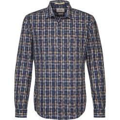 Koszula - "Chris" - Modern fit - w kolorze granatowym. Niebieskie koszule męskie Camel Active, m, bez wzorów, z bawełny, bez kołnierzyka, bez ramiączek. W wyprzedaży za 131.95 zł.