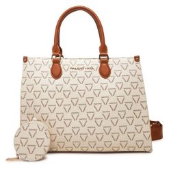 Torebka Valentino. Białe torebki do ręki damskie Valentino, bez wzorów, bez dodatków. Za 379.99 zł.